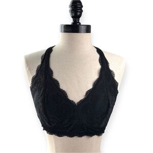 Elegant Black Lace Bralette